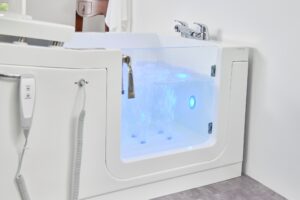 Easy Riser Walk In Bath With Seat And Water Details